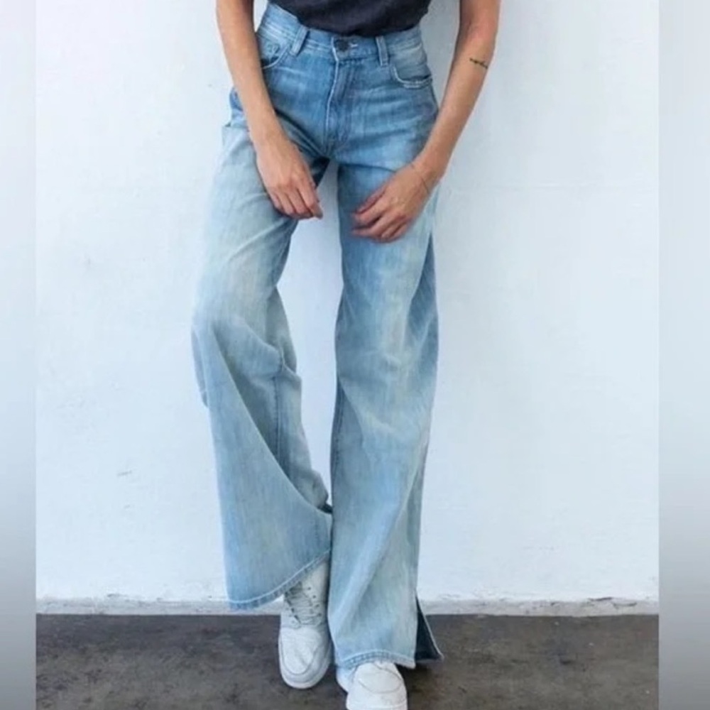 Tribe Kelley Dream Weaver Wide-Leg Jeans